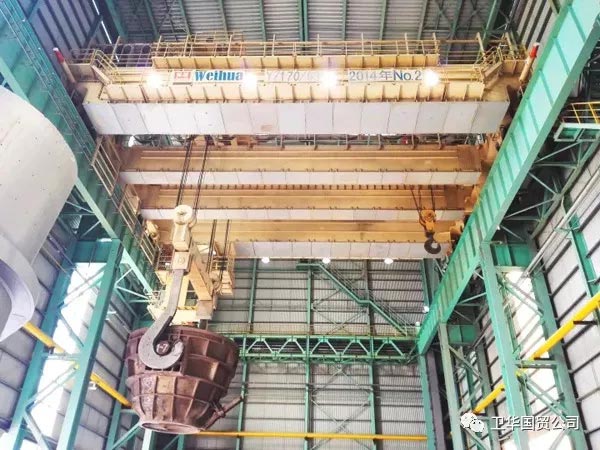 Grúas de puente para la industria metalúrgica