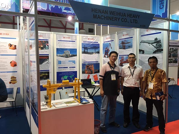 Weihua, esperando por usted en la exposición de Indonesia de 2017