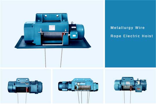 Metallurgy Wire Rope Electric Hoist