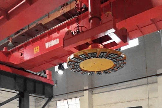 Grúa CNC con posicionamiento de alta precisión