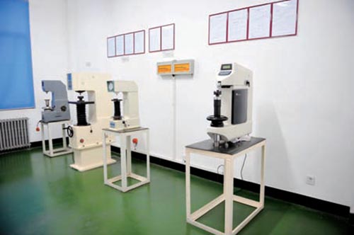 Laboratorio de evaluación de dureza